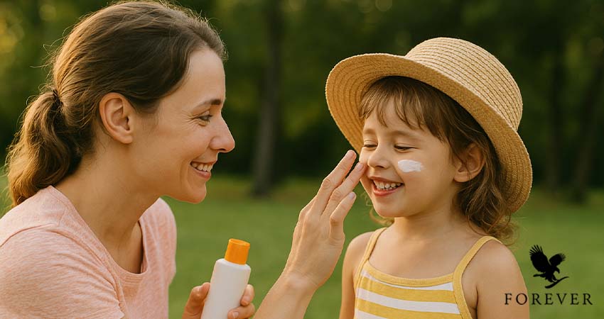 مراقبت از پوست کودکان در فصل تابستان